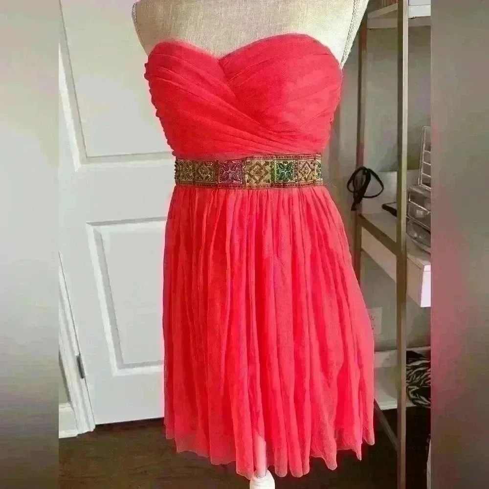 Hot pink dress FOREVER21 - Picture 1 of 9